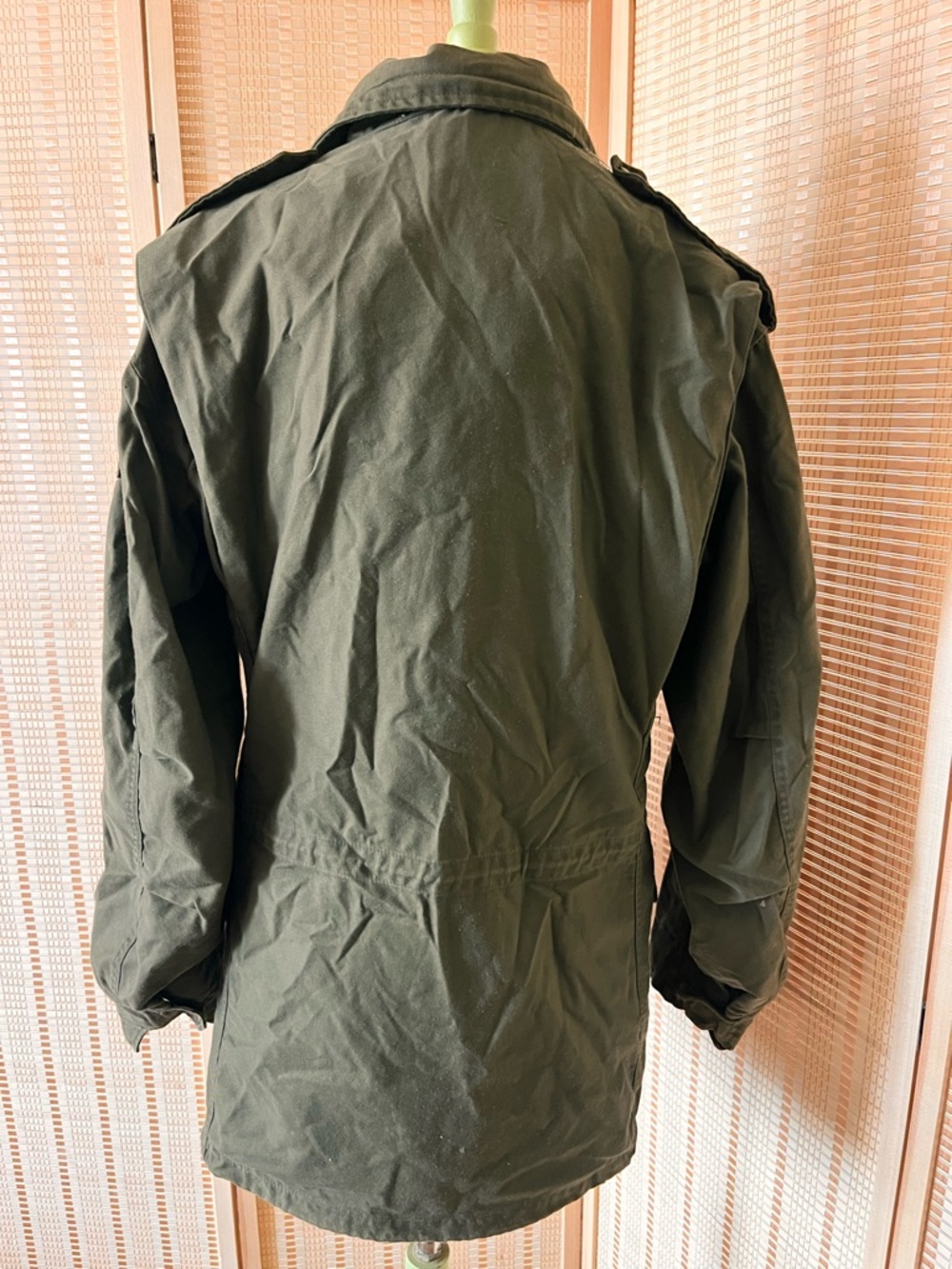 Vintage U.S. Army Olive Green Military Field Jacket - Picture 7 of 9